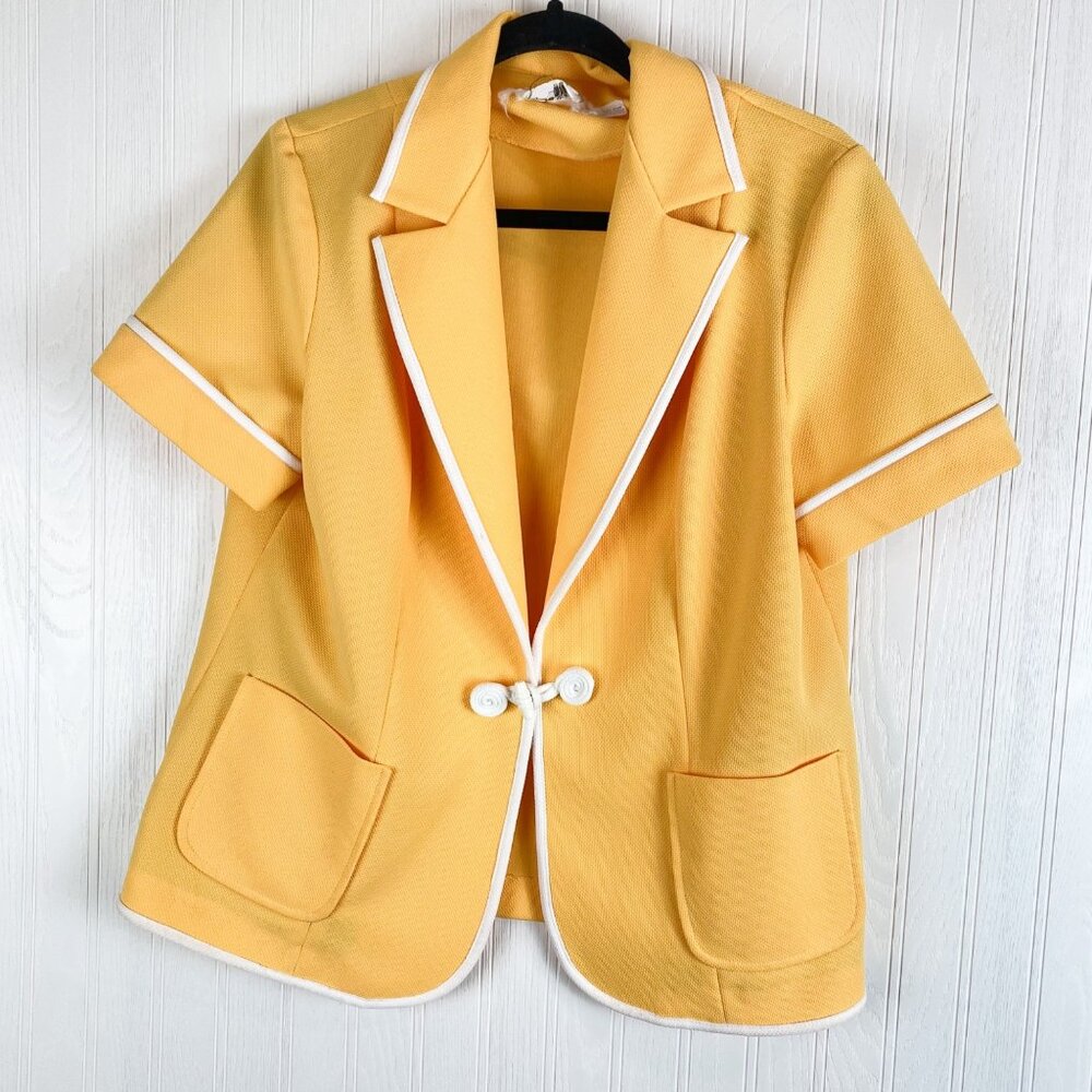 Marty Gutmacher Yellow jacket‎ size M Vintage 60's